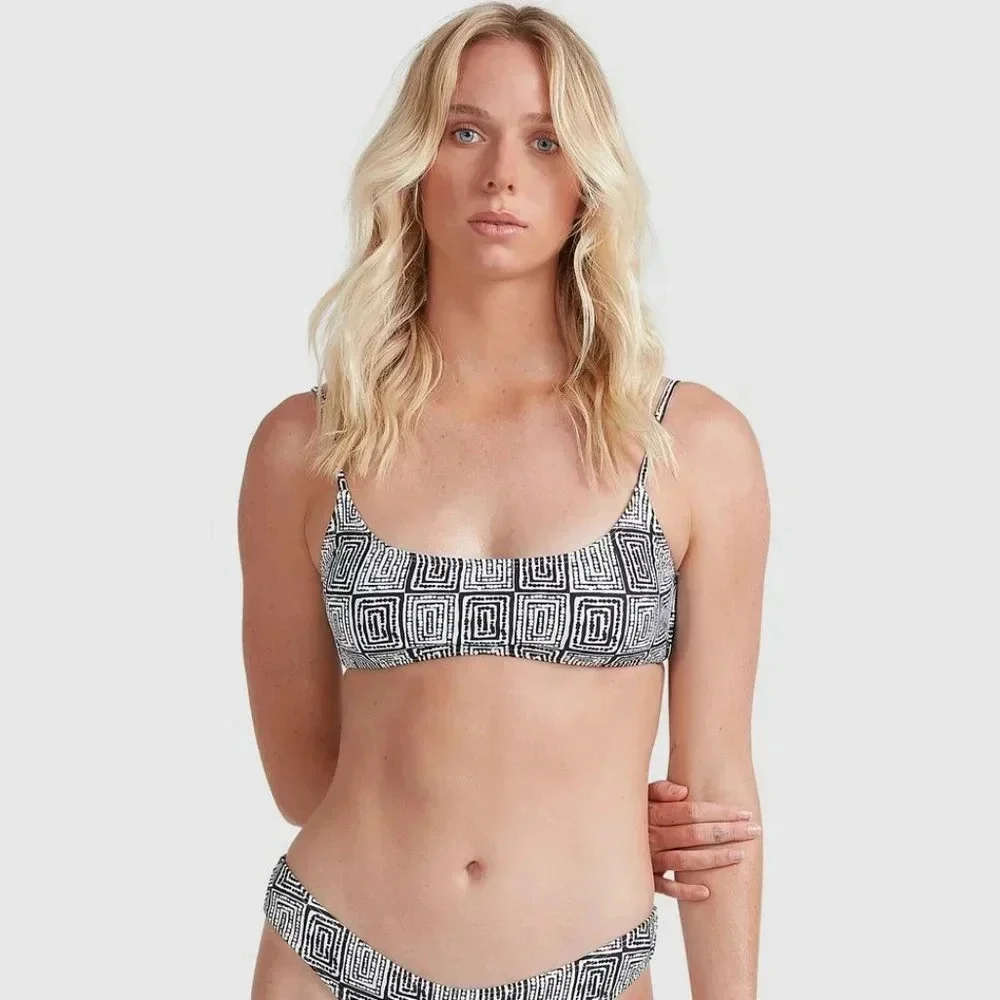 Billabong Atmosphere Bralette Bikini Top, white